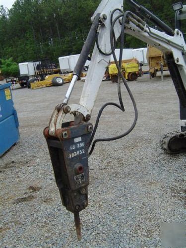 bobcat excavator mini hydraulic breaker|bobcat with jackhammer attachment.